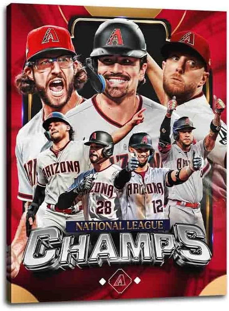 2023 Arizona Sports Diamondbacks Champions Poster Going to the World Series Canv