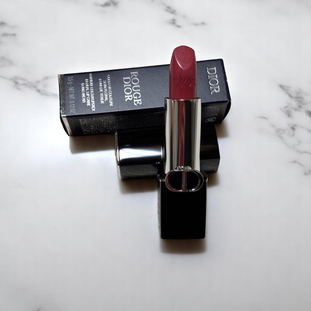 Christian Dior Rouge Dior Lipstick 458 Paris Satin 3.5g Bright Pink