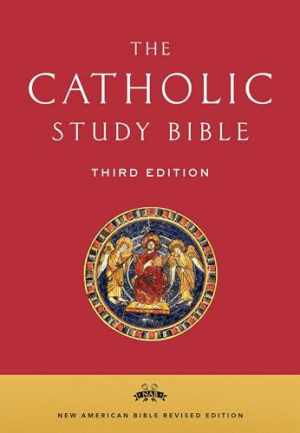 The Catholic Study Bible - Leather Bound, by Senior Donald; Collins John; - Good