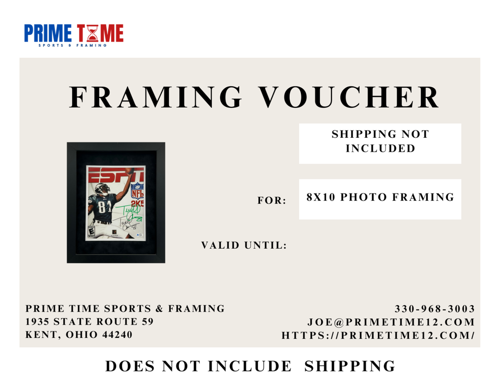 8X10 PHOTO FRAMING SERVICE VOUCHER-image