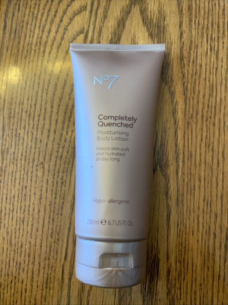 No 7 Boots Completely Quenched Moisturizing Body Lotion 6.7 FL OZ
