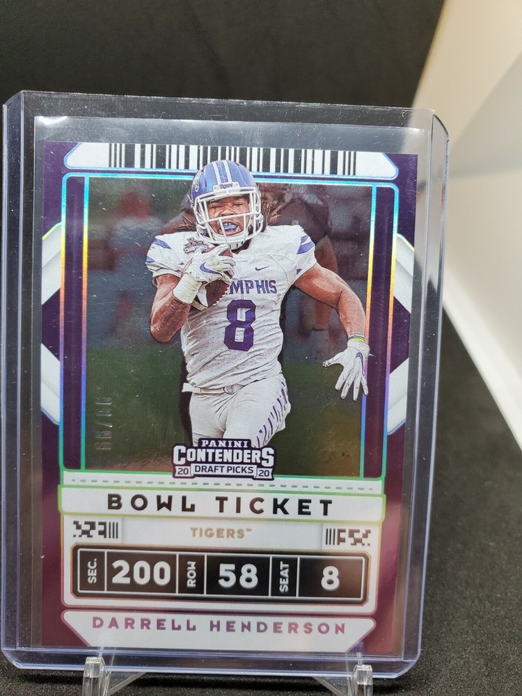 2020 Panini Contenders Draft Picks - Darrell Henderson #25 Bowl Ticket /99