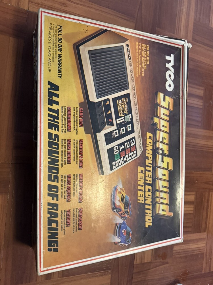 TYCO #B-5866 SUPER SOUND COMPUTER CONTROL CENTER Not Tested