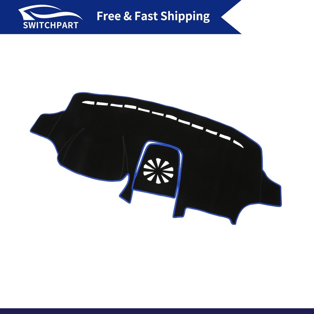 Dashboard Dash Cover Mat Pad for Ford EcoSport 18-20 Protector Pad Blue