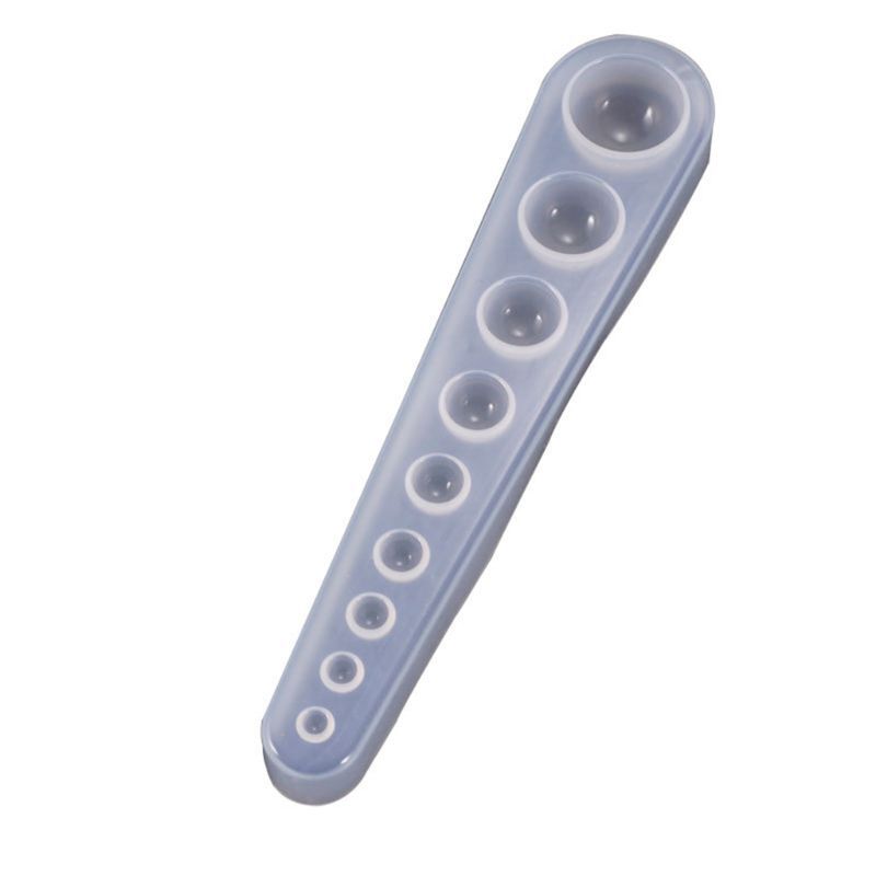 DIY Silicone Round Ball Pendant Resin Mold for Crystal Epoxy Jewelry Craft