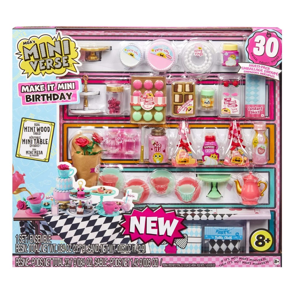 MGA's Miniverse Make It Mini Birthday Multi-Pack,  Exclusive, Ages 8+