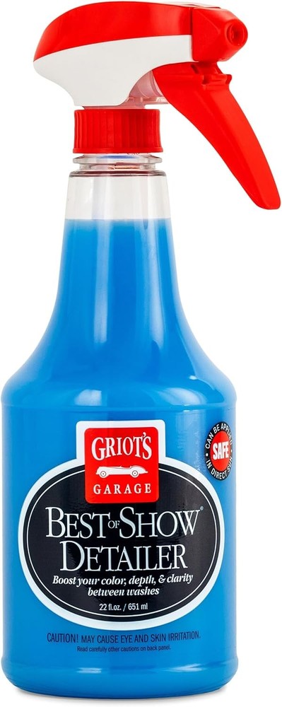 Best of Show Detailer for Car Detailing, Wipes Away Dust, Fingerprints, and