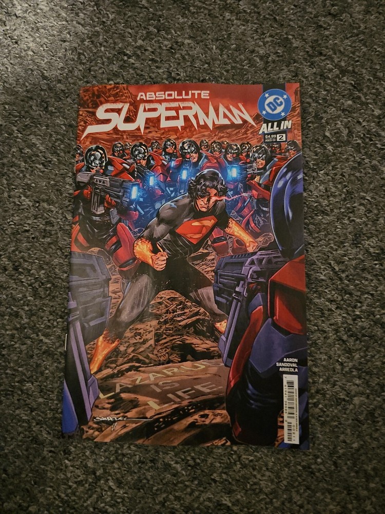 АБСОЛЮТНЫЙ СУПЕРМЕН #2 DC COMICS 2024 NM