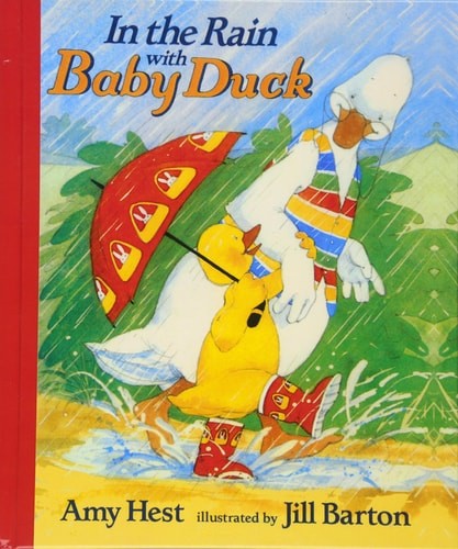 In the Rain with Baby Duck by Hest, Amy, Acceptable Book