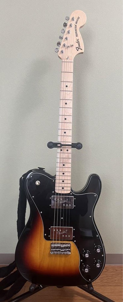 Fender Telecaster Deluxe Sunburst Electric Guitar Safe Packing!