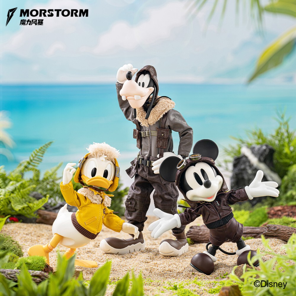 Morstrom Flying Dream Mickey and Friends Action Figure Collectible Toy Gift for Fans
