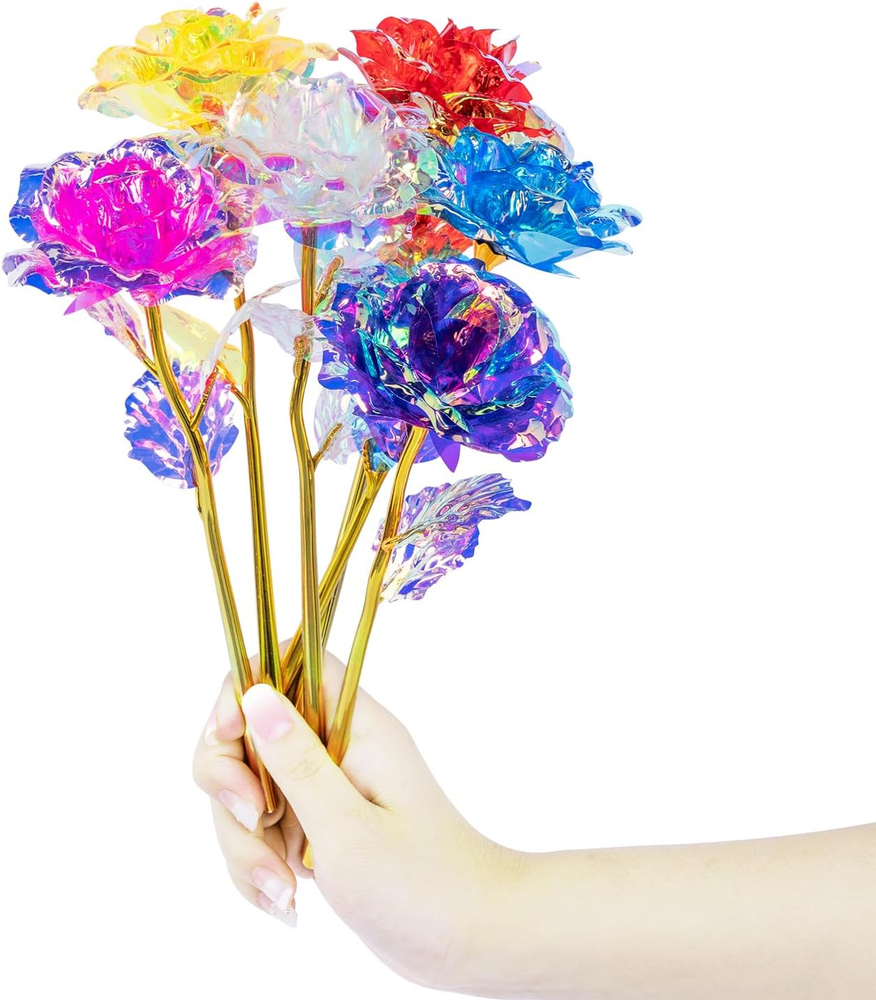 Valentines Day Gifts for Her, Valentines Day Rainbow Rose Gifts, Valentines Gift-image