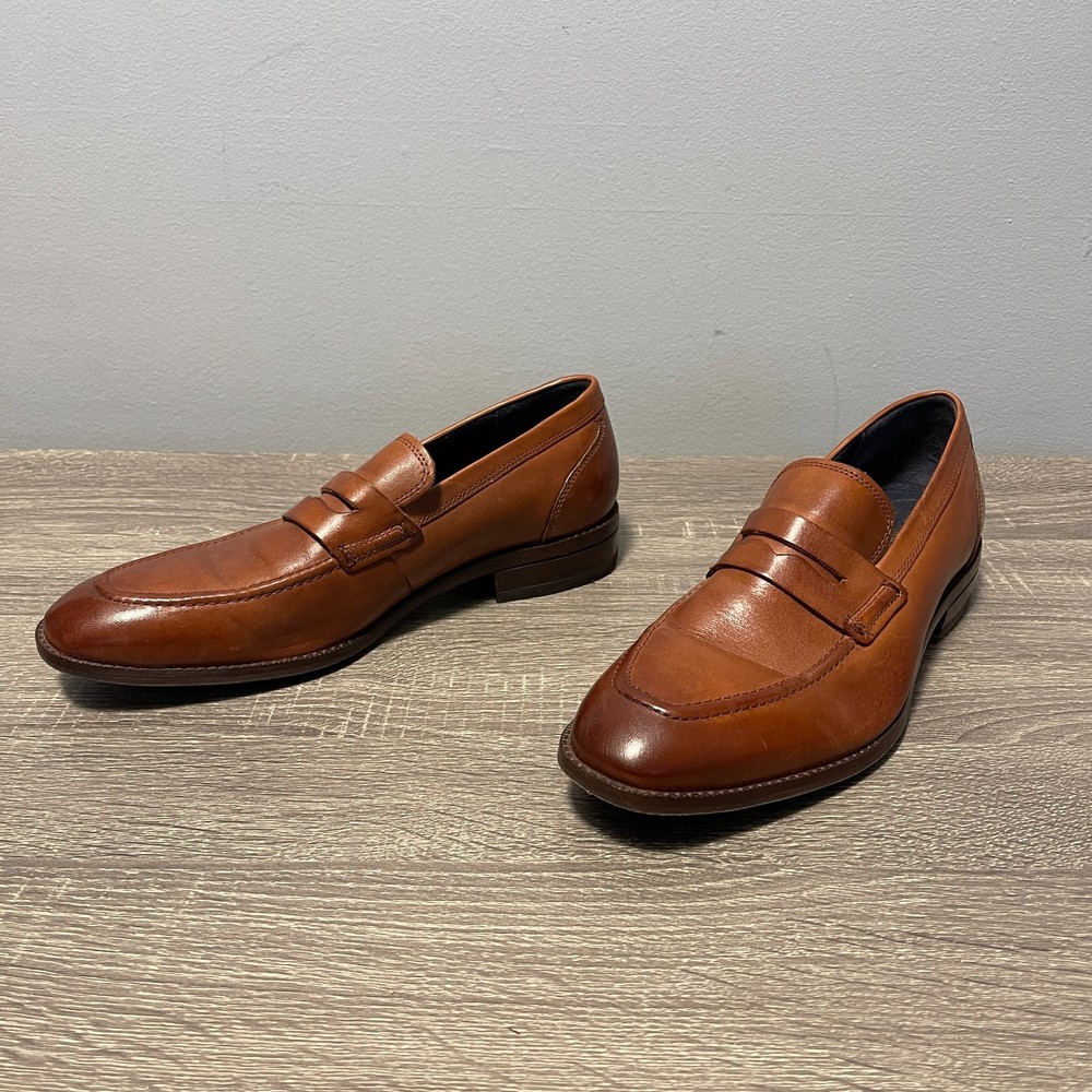 Cole Haan Men's Grand 360 Warner Grand Penny Loafer Brown C29038 Size 8.5M