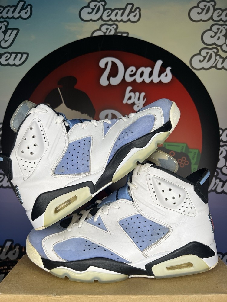 Size 9.5 - Air Jordan 6 Retro UNC