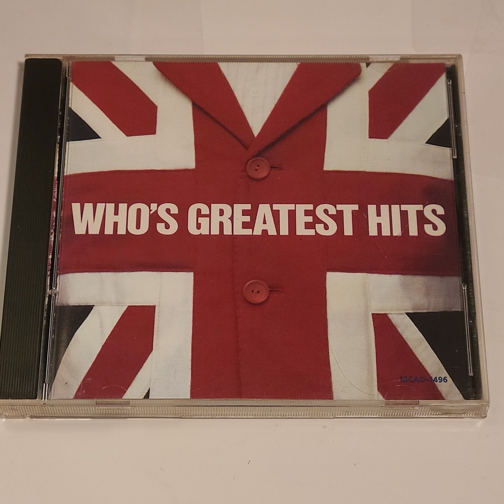 THE WHO  Who's Greatest Hits Audio CD Very Good