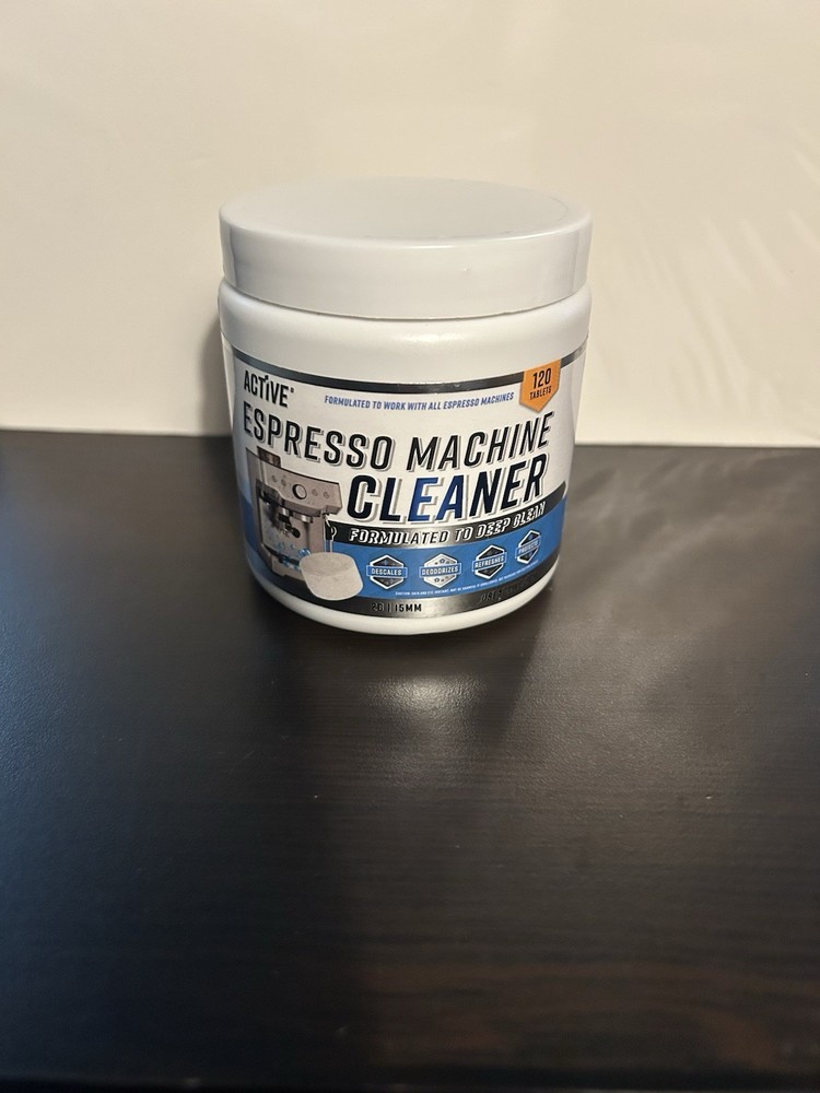 Active Espresso Machine Cleaning Tablets Descaling - 120 Tabs