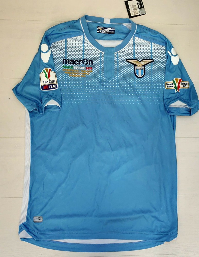 Macron Prototype Jersey SS Lazio 2015 Cup Final Candreva De Vrij 6698  