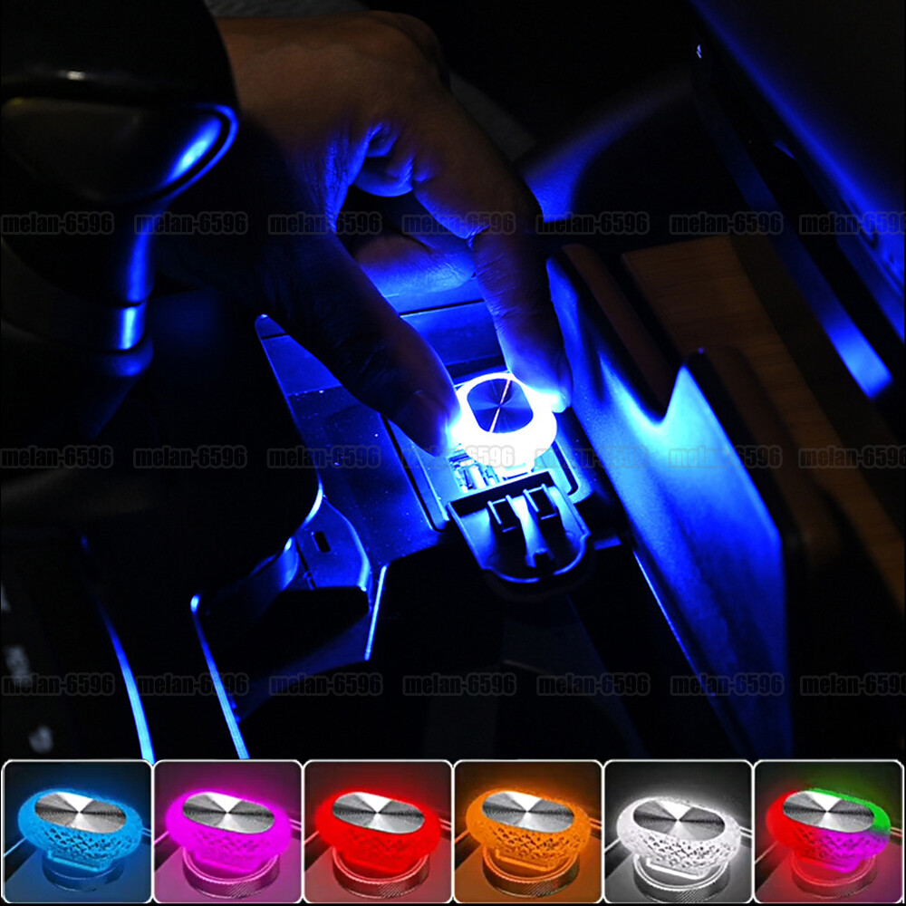Car Interior Mini USB LED Ambient Light Decorative Atmosphere Lamp Accessories