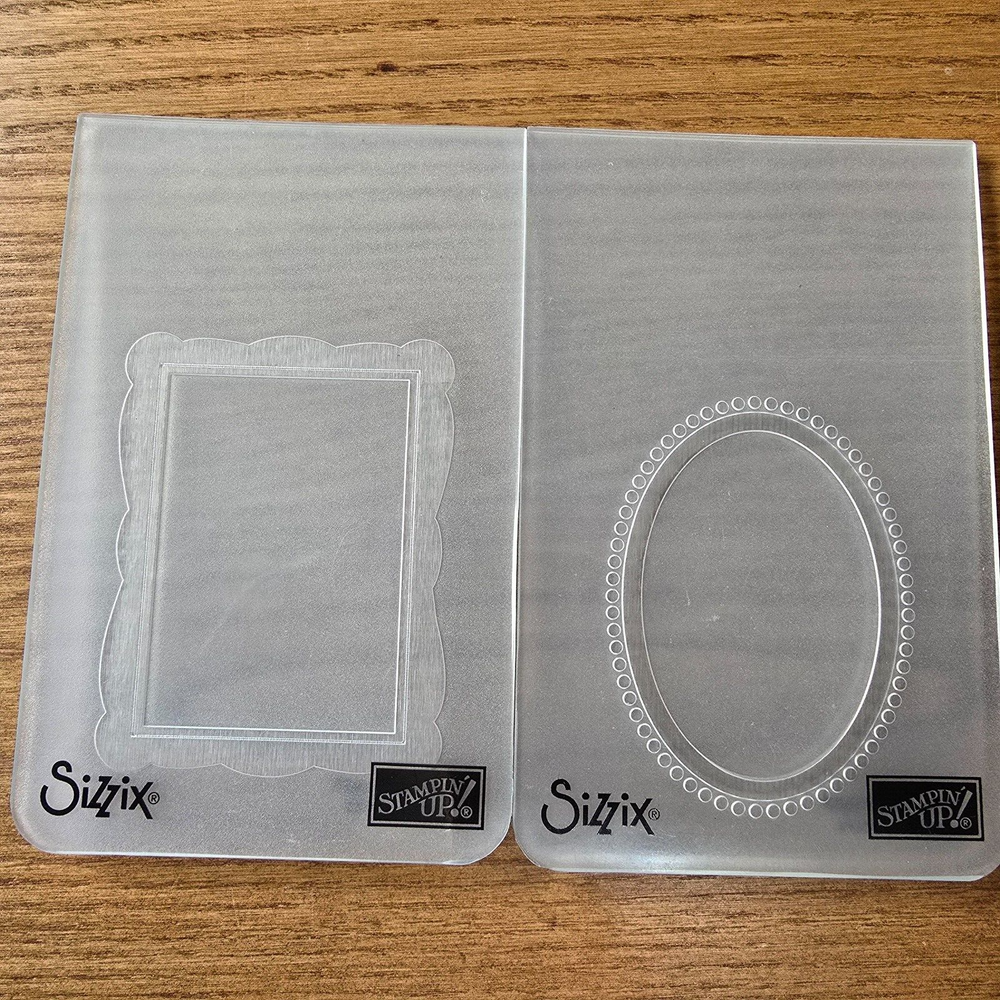 Stampin' Up! Pair of Framed Embossing Folders
