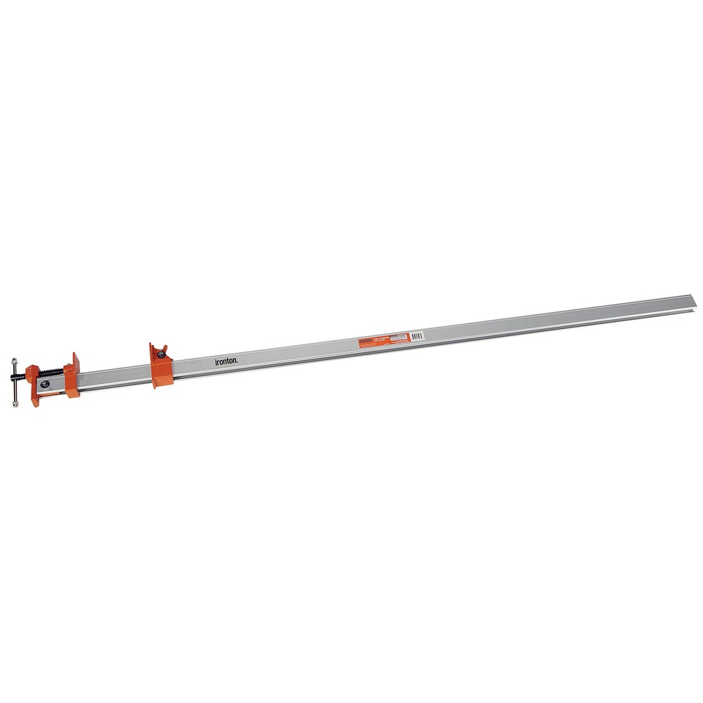 Ironton 48in. Aluminum Bar Clamp, 980-Lb. Clamping Pressure, 44.5in. Opening