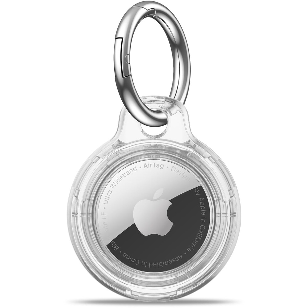 Airtag Holder Case with Keychain - Anti-Scratch Protection