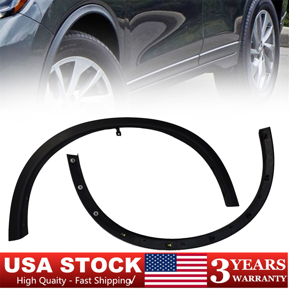Front Fender Flares Molding Trim Set Left+Right For Nissan Rogue 2014-2015-2016