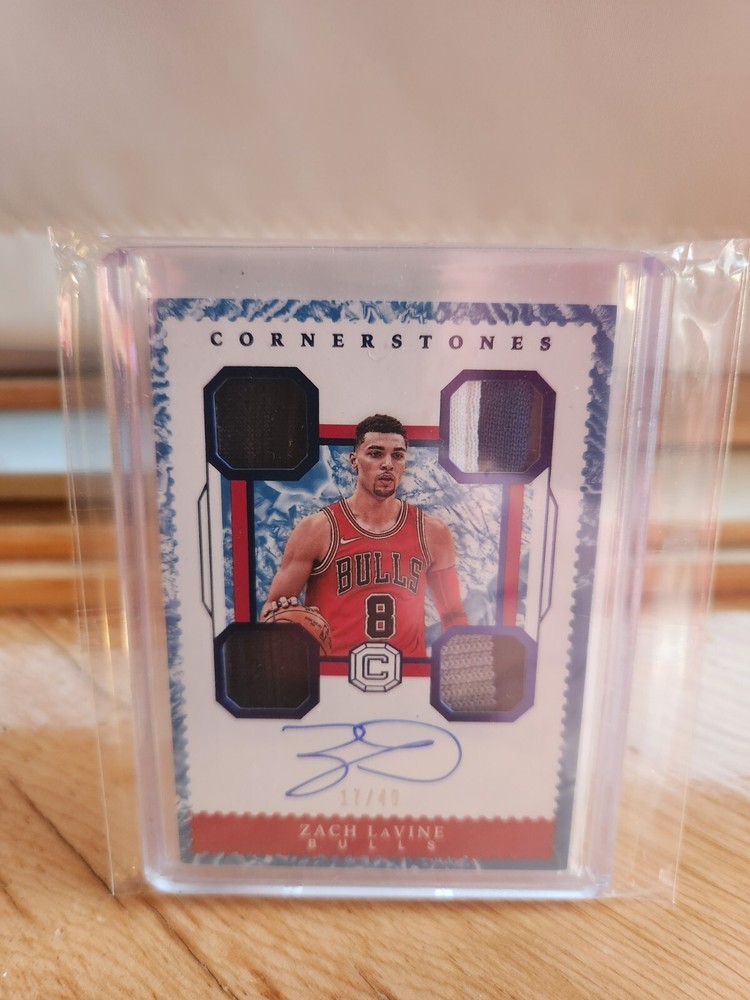 2017 Zach LaVine Game-Worn Hard Signed 17/49 Cornerstone Jersey