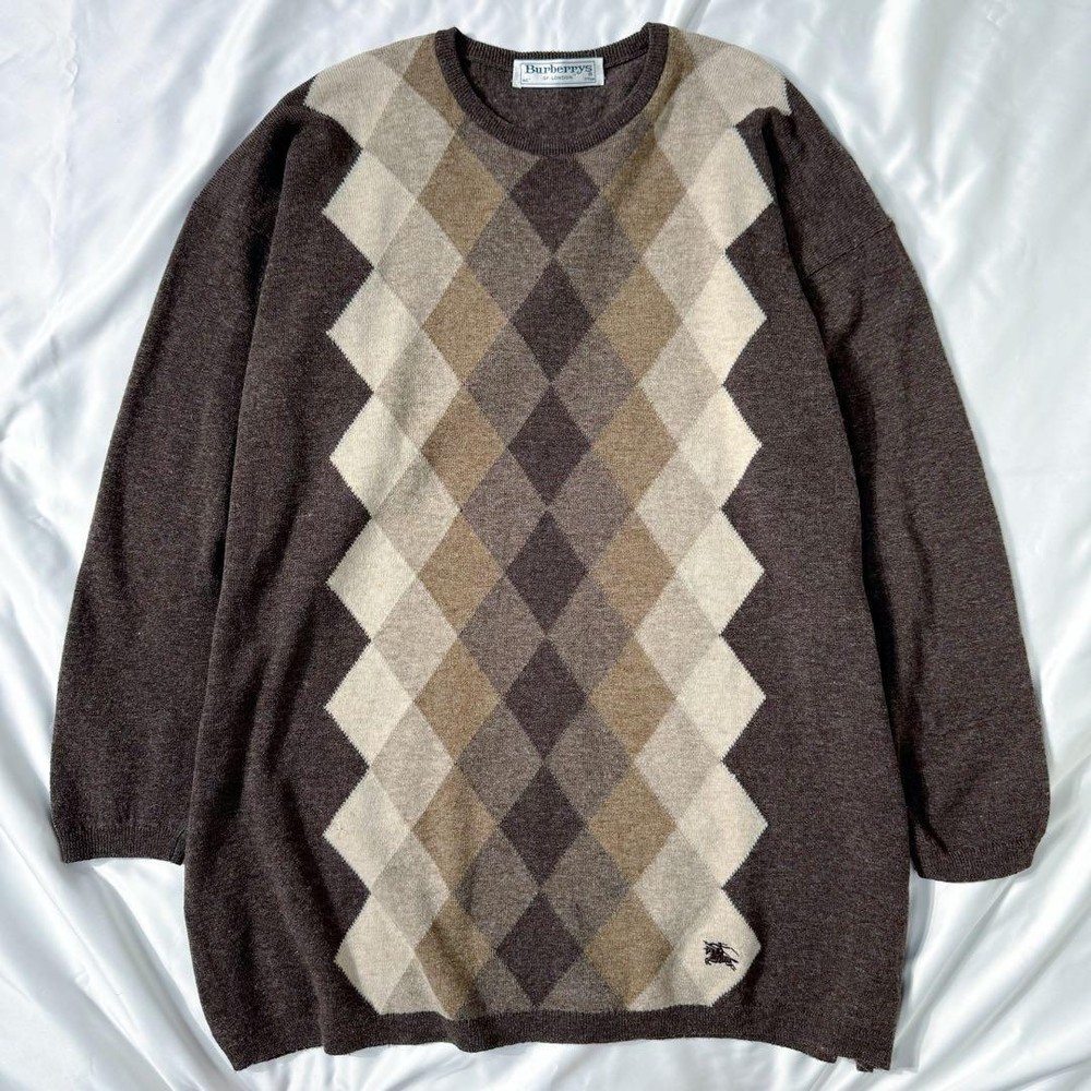 Burberry knit sweater Men's Fashion from Japan