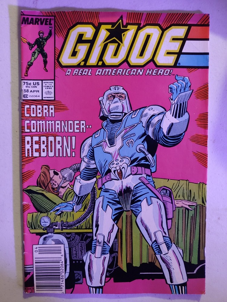 GI Joe A Real American Hero 58 Cobra Commander Reborn Comic