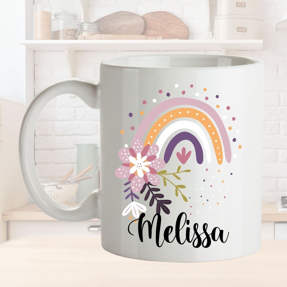 Positivity Mug L Cute Rainbow Coffee Cup L For Birthday Christmas Appreciation