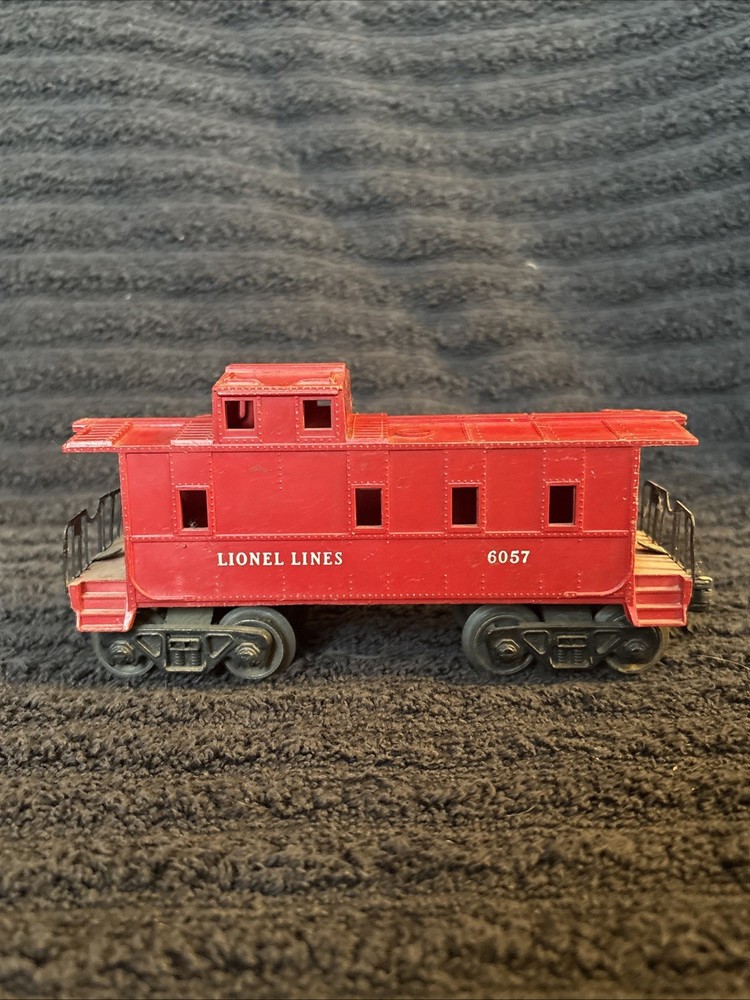 Lionel 6057 O27 Scale Red Caboose for Model Train Sets