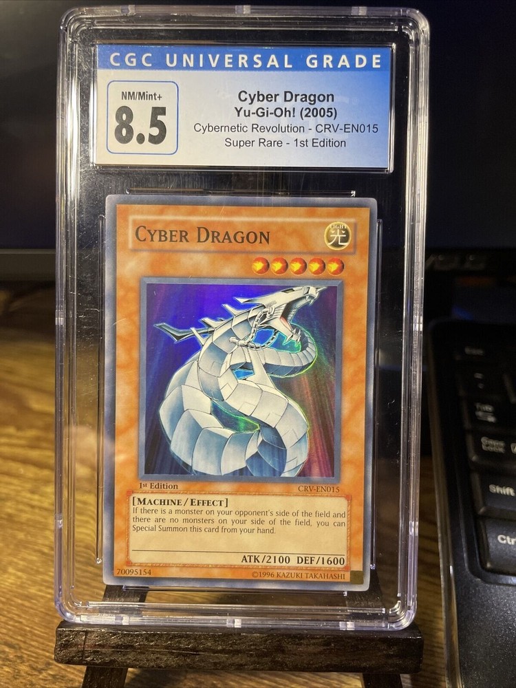 Cyber Dragon CRV-EN015 1st Edition Cybernetic Revolution TCG Card-image