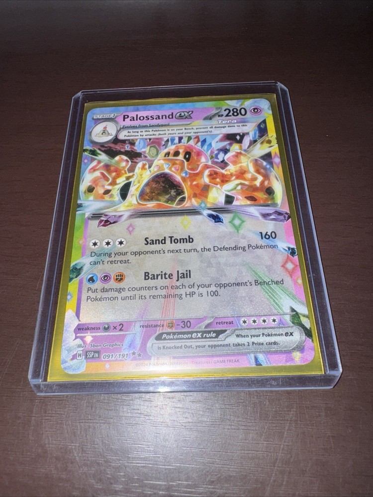 Palossand ex 091/191 Sv08: Surging Sparks Holo