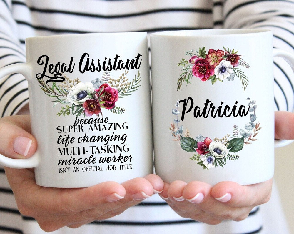 Personalized Legal Assistant Gift For Women L Thank You Appreciation Birthday