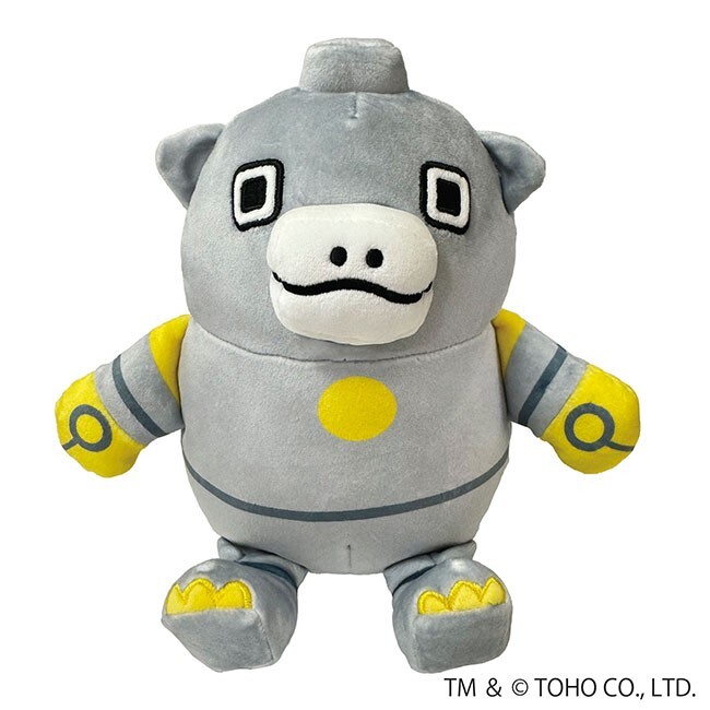 Chibi Mechagodzilla Plush Toy Soft Stuffed Godzilla Doll New