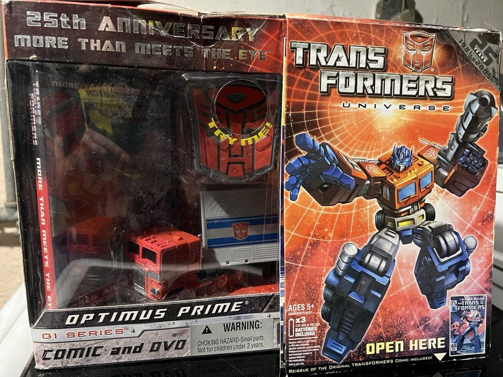 Transformers 25th Anniversary Optimus Prime