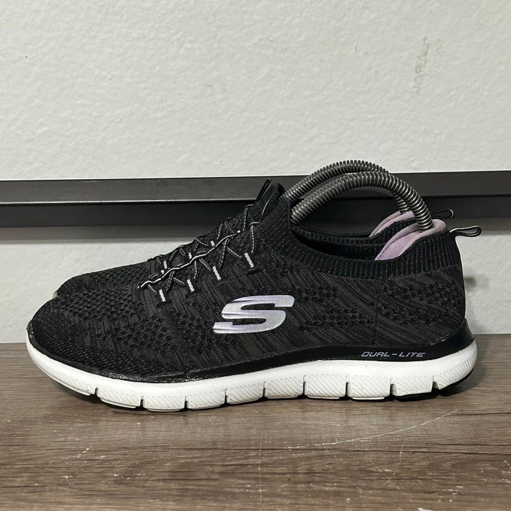 Skechers Flex Appeal 2.0 Women’s Slip-On Shoes Size 9 Black