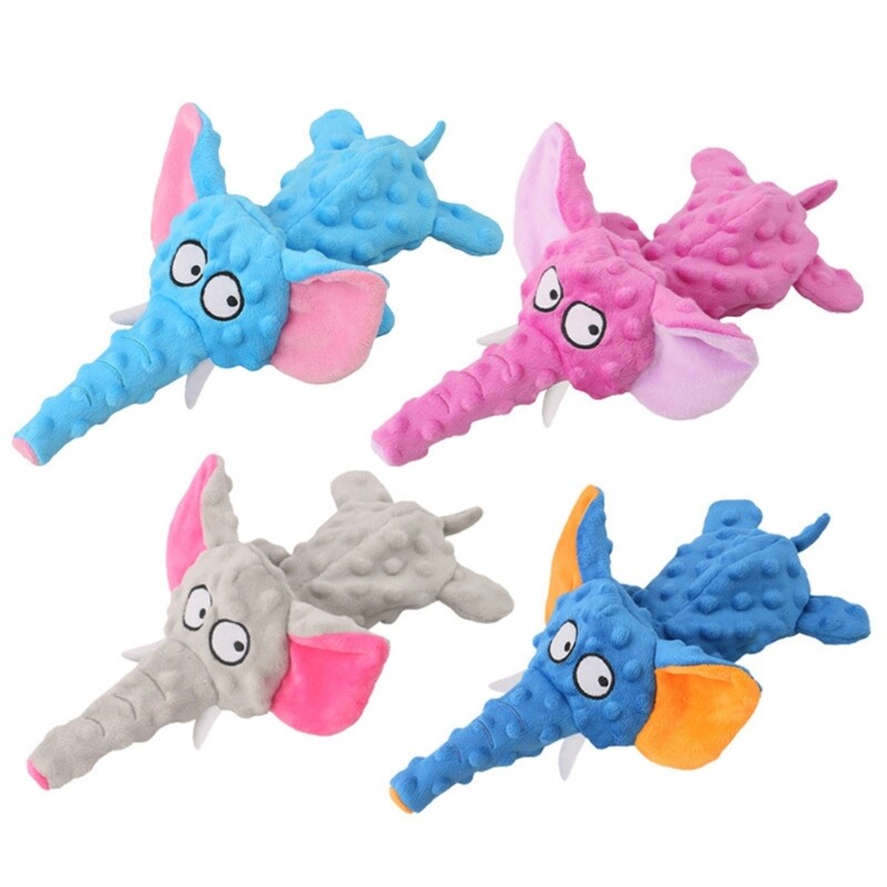 Easy Washing Dogs Squeaky Toy for Aggressive Chewers Dogs Squeaky Toy for Indoor