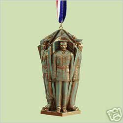 2004 Hallmark Those Who Serve Military Tribute Ornament