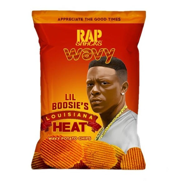Rap Snacks Crunchy Potato Chips in Bold Flavors