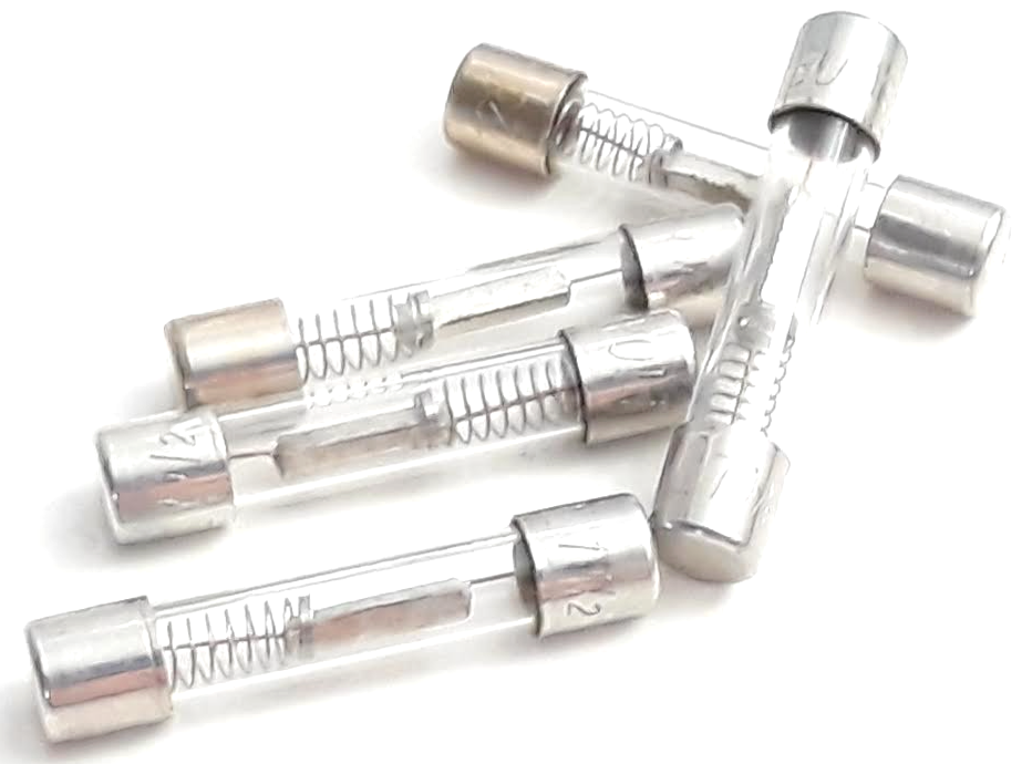 PACK OF 5 EACH MDL-1-1/2 MDL 1-1/2A BUSS BUSSMANN FUSES 125 VOLT SLOW BLOW