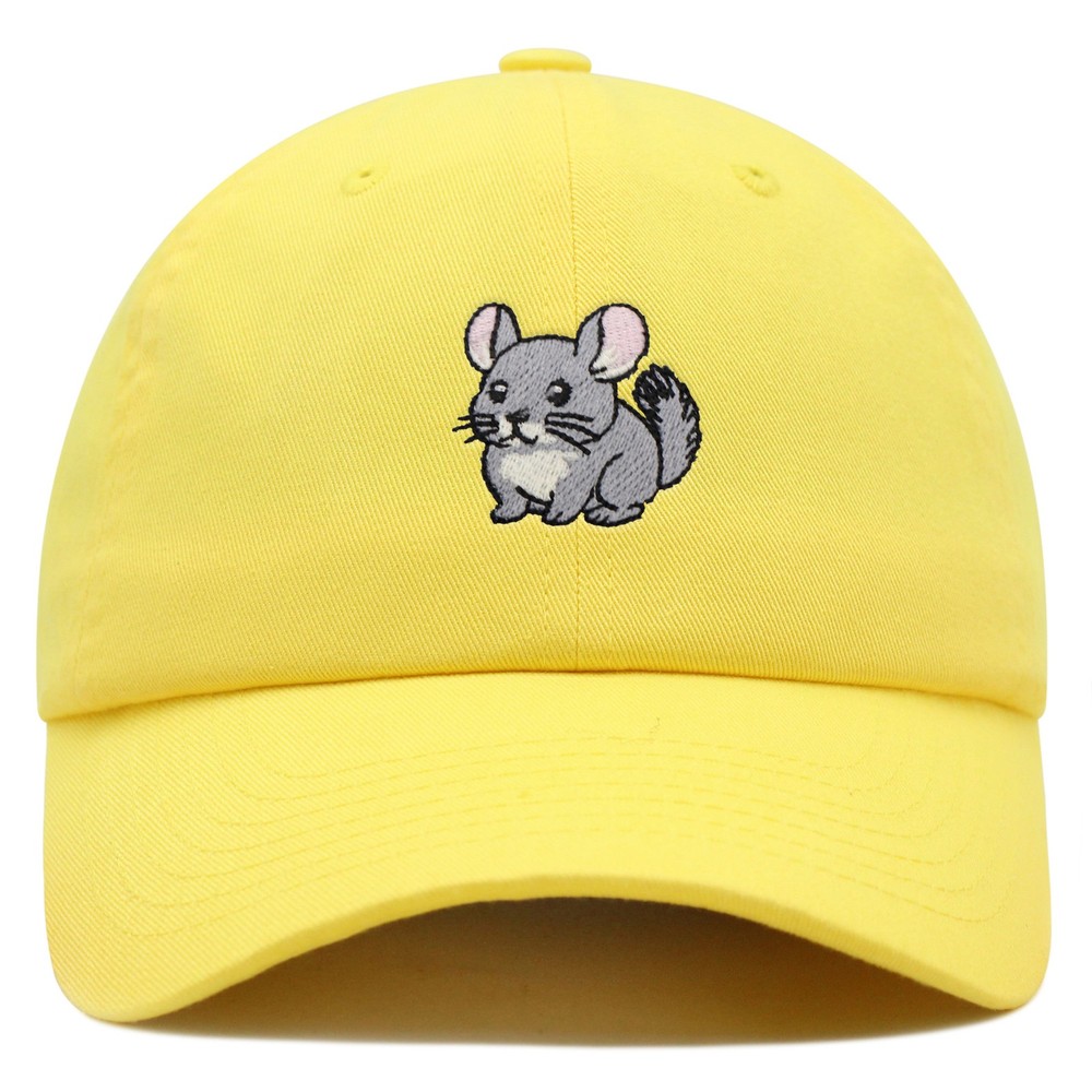 JPAK Chinchilla Premium Dad Hat Premium Cotton Strapback Wildlife Animal Lover
