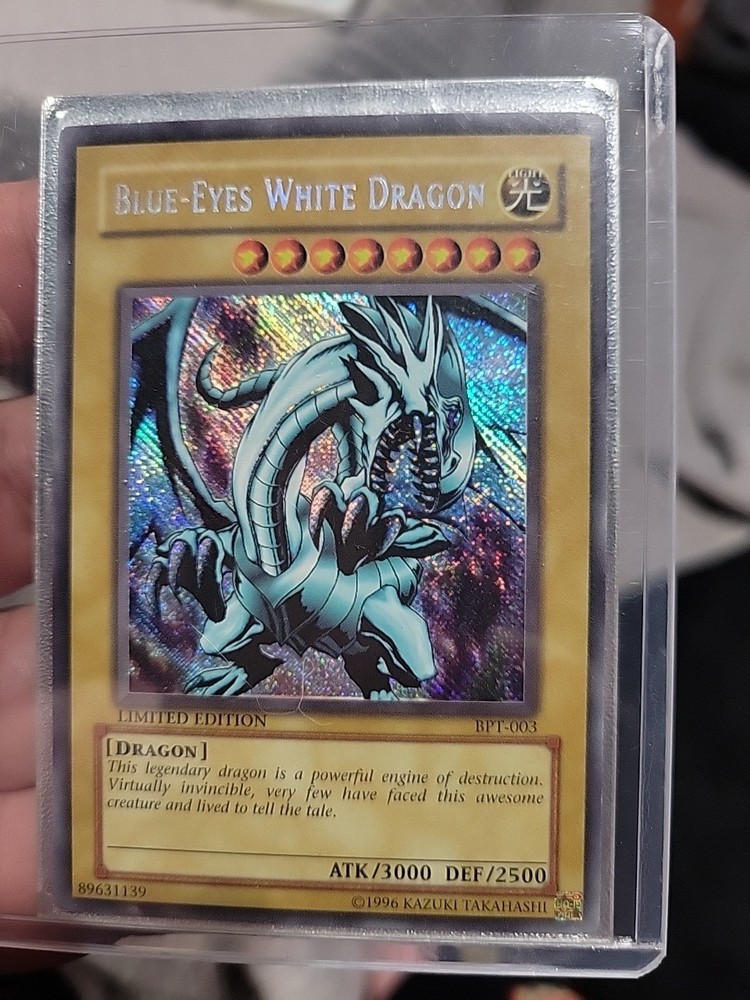 Blue-Eyes White Dragon BPT-003 2002 Limited Edition Collectors Tin