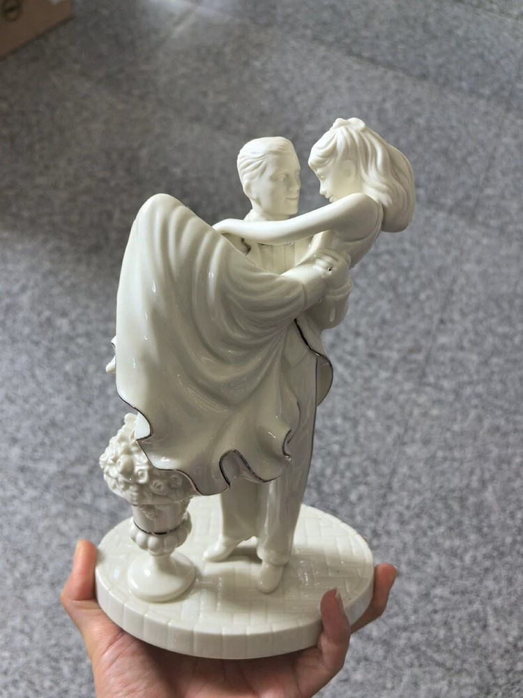 LENOX Swept Away Wedding Promises Figurine Statue Decor