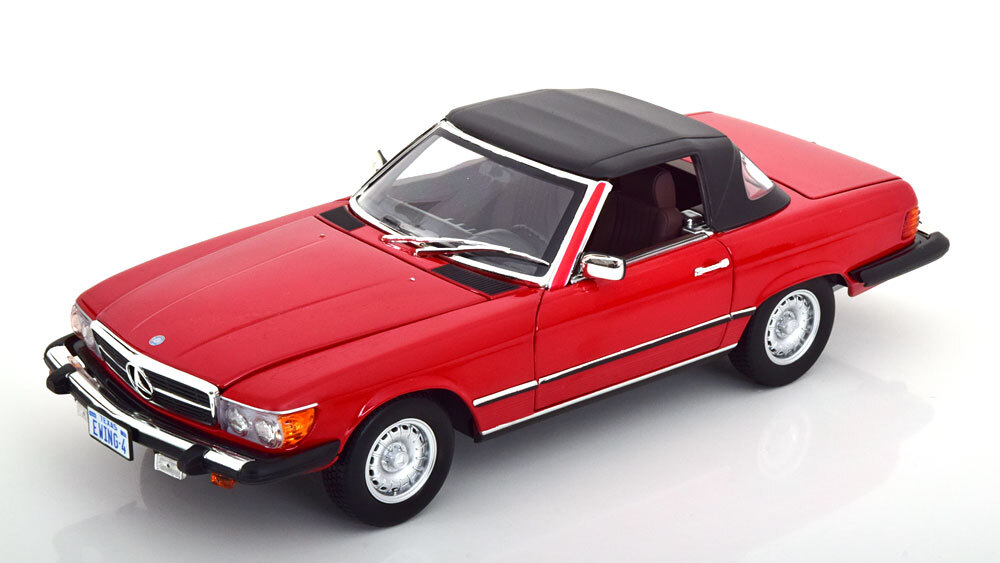 1979 Norev Mercedes 450 SL R107 from the Series Dallas 1:18 Red