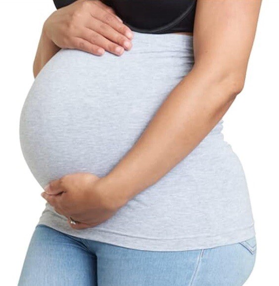 NEW! Maddie Moo Belly Band Pregnancy Maternity Shirt Extender - Size Small