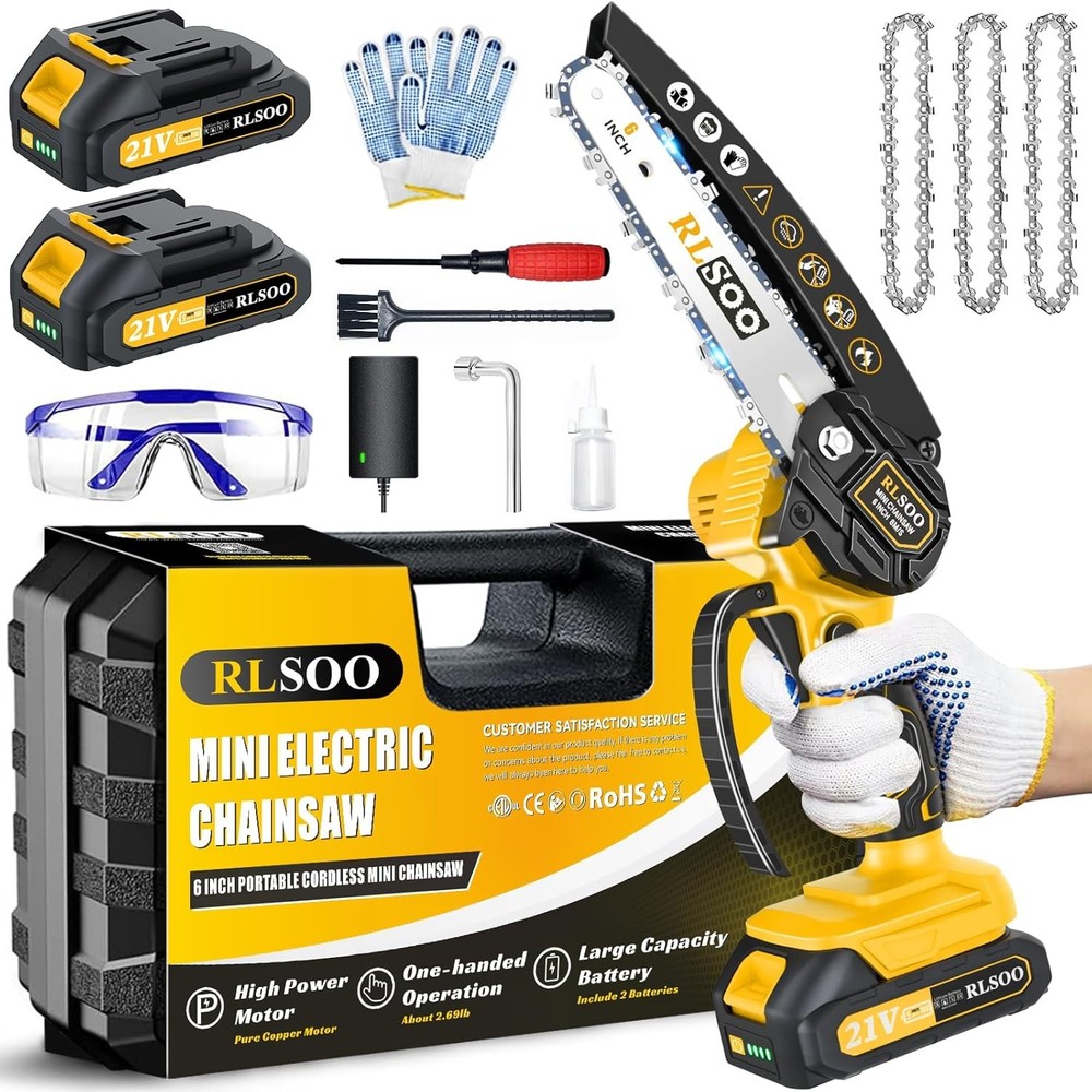 6-Inch DeWALT 20V Max Cordless Pruning Chainsaw