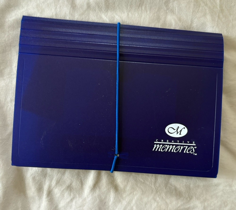 Creative Memories Photo Keeper or Coupon Organizer Accordion Folder NWOT 3 Pack