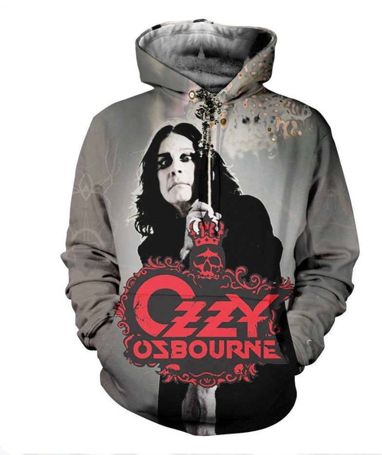 3d hoodie, OZZY OSBOURNE Scream Album Vintage 2010 Hoodie, shirt US