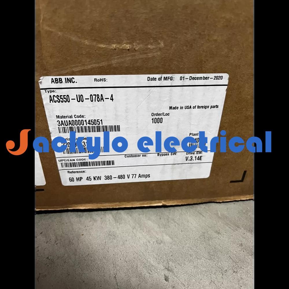 ACS550-U0-078A-4 ABB Frequency Converter Brand New in Box!Spot Goods Zy